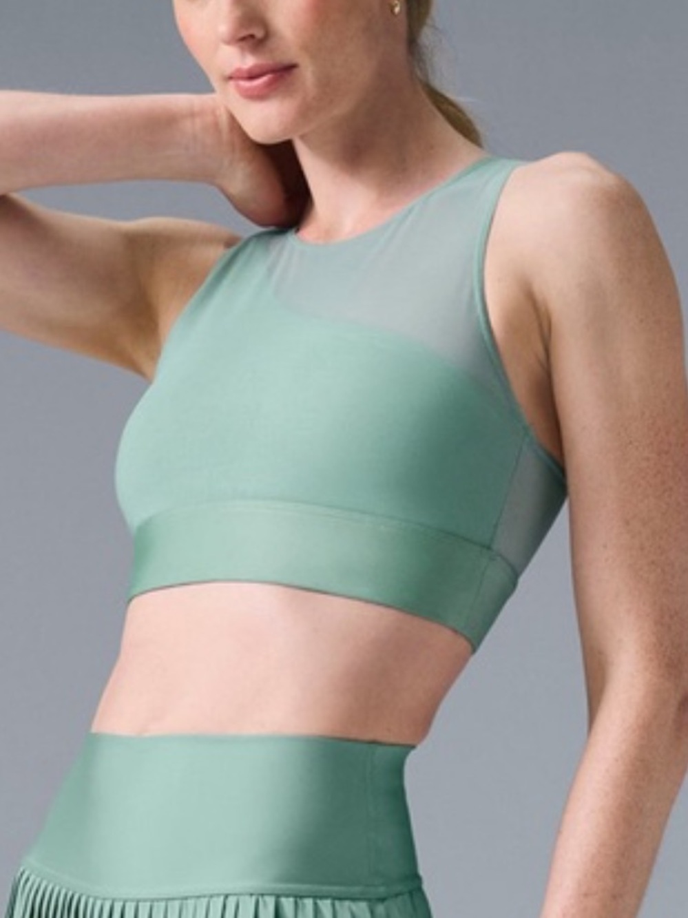 Alo Airlift Mesh Coastline Bra
